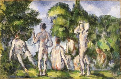 Groupe de baigneurs - Paul Cézanne